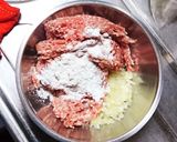 卵なし!しっとりジューシーなハンバーグ作り方3写真