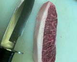 にんにく？いらねぇよ イチボステーキ作り方8写真