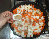大根人参のカレー蒸し煮♪簡単洋風煮物作り方9写真