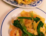 KALDIのスープで海老ゴロゴロ♪パスタ作り方12写真
