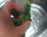 【手抜き】ターサイと人参の野菜炒め作り方1写真