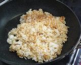 とろ〰️り香ばしヘルシーコンポタ焼飯納豆作り方6写真
