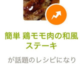 簡単 鶏モモ肉の和風ステーキ作り方5写真