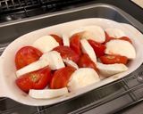 トマトとモッツァレラの焼きカプレーゼ作り方3写真