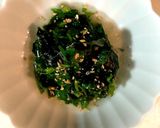 ほうれん草とわかめのナムル風作り方7写真