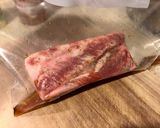 豚バラの低温調理 だし醤油の炙り作り方1写真