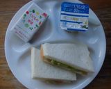 生ハムとレタスのサンドイッチ♪作り方4写真
