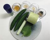 胡瓜と大根の山椒ナムル作り方1写真