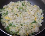 ニラたっぷり!あんかけチャーハン作り方3写真