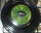 ほうれん草と人参の蒸し煮♪簡単油揚げと作り方16写真