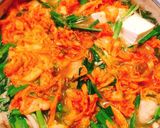 素なしで！簡単美味しい味噌キムチ鍋♡作り方3写真