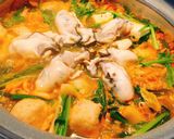 素なしで！簡単美味しい味噌キムチ鍋♡作り方4写真