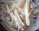 キノコのクリームパスタ作り方1写真