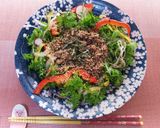 そぼろご飯サラダ仕立て作り方2写真