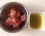 びん長マグロのサラダ丼作り方2写真