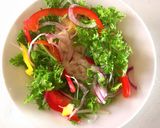 びん長マグロのサラダ丼作り方4写真
