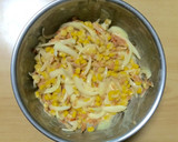 超簡単☆しっかり衣に味がする焼きかき揚げ作り方4写真