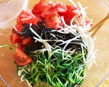 塩昆布で♪ もやしと豆苗の和風ナムル♡作り方7写真