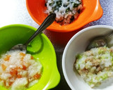離乳食　噛み切りやすい＊３種のおにぎり＊作り方1写真