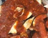 ウインナーとなすの簡単ミートソース焼き作り方2写真