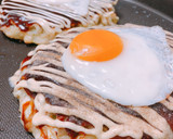 豆腐と長芋でふわとろお好み焼き作り方5写真