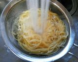 ホタルイカとミニトマトの冷製スパ作り方4写真
