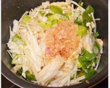 ラーメンスープの残りで美味チャプチェ炒め作り方3写真