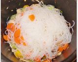 ラーメンスープの残りで美味チャプチェ炒め作り方4写真