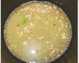 ラーメンスープの残り★簡単お豆腐卵とじ丼作り方1写真