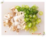 ラーメンスープの残り★簡単お豆腐卵とじ丼作り方5写真