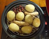 味つき卵で燻製卵作り方3写真