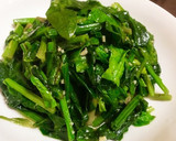 ほうれん草の中華炒め お手軽！美味しい♡作り方5写真