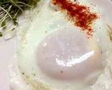 目玉焼き♪七味唐辛子で食べてみてね❤作り方13写真
