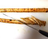 m絶品！ごぼうとウインナーのサラダ作り方1写真