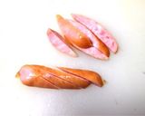 m絶品！ごぼうとウインナーのサラダ作り方2写真