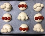 簡単バンズ♡あんぱんまんバーガー作り方5写真