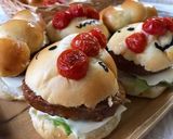 簡単バンズ♡あんぱんまんバーガー作り方8写真