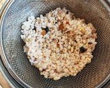 サッポロ一番塩とんこつで雑穀スープ作り方5写真