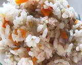 カニピラフ風炊き込みご飯⭐鍋で炊く旨さ作り方18写真