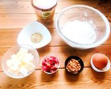 ベーコンとフライドオニオンのクッキー作り方1写真
