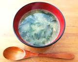 ＊サッポロ一番塩ラーメンでワカメスープ＊作り方4写真