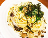 きのこたっぷり ♪ 簡単和風パスタ作り方6写真