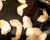 アスパラと鶏と海老の塩炒め作り方5写真