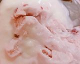 いちごꕤアイスの実とヨーグルトアイス♡作り方3写真