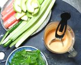 野菜が美味しい白みそマヨのわさびディップ作り方4写真