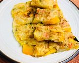 簡単☆甘くて美味しい♫かぼちゃのチヂミ作り方6写真