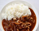 簡単メーン料理【ビーフストロガノフ】作り方9写真