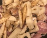 定番!根菜たっぷり圧力鍋で筑前煮風☆作り方5写真