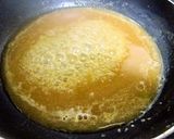 サッポロ一番残り汁で☆味噌あんかけニラ玉作り方4写真