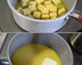 ホワイトチョコと抹茶♡ガトーショコラ作り方1写真